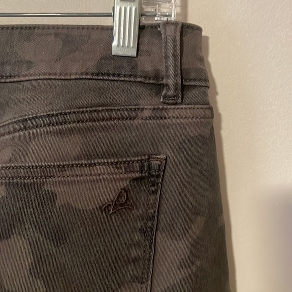 DL1961 Florence Ankle Skinny Jeans Mid Rise Instasculpt Camo Fort Green Size 29 - Picture 7 of 15
